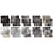 Craft Consortium Ink Drops Monochrome Double-Sided Paper Pad, 6" x 6"